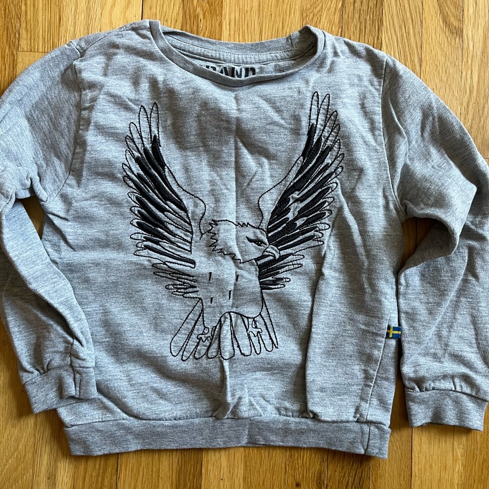 THE BRAND Gray Sweatshirt